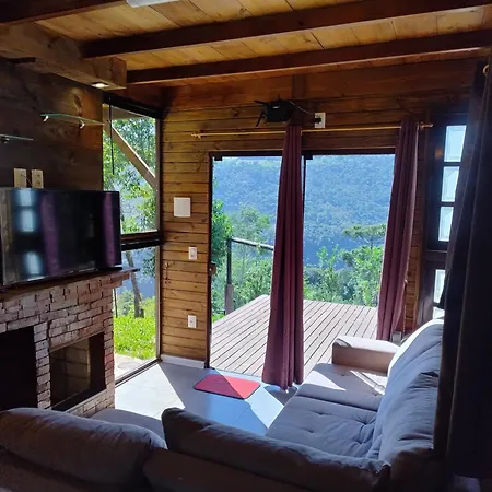 Cabana Com Banheira Na Colina Nova Petropolis Exterior photo